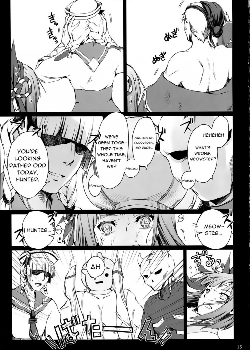 Hentai Manga Comic-Monhan Ero Manga 15-Read-15